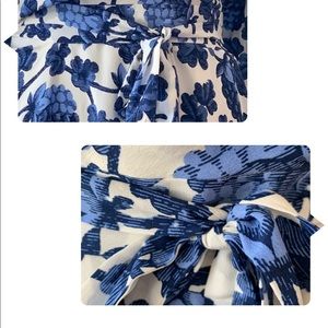 Diane von Furstenberg Silk High/Low Wrap Dress NWT